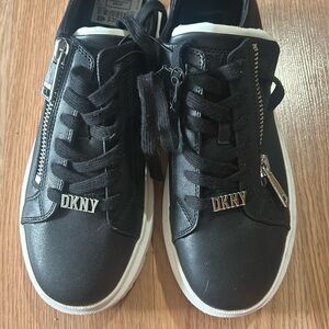 DKNY Black and White Women's Sneakers